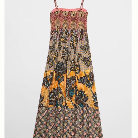 Anthropologie Smocked Maxi Dress - Picture 6 of 7